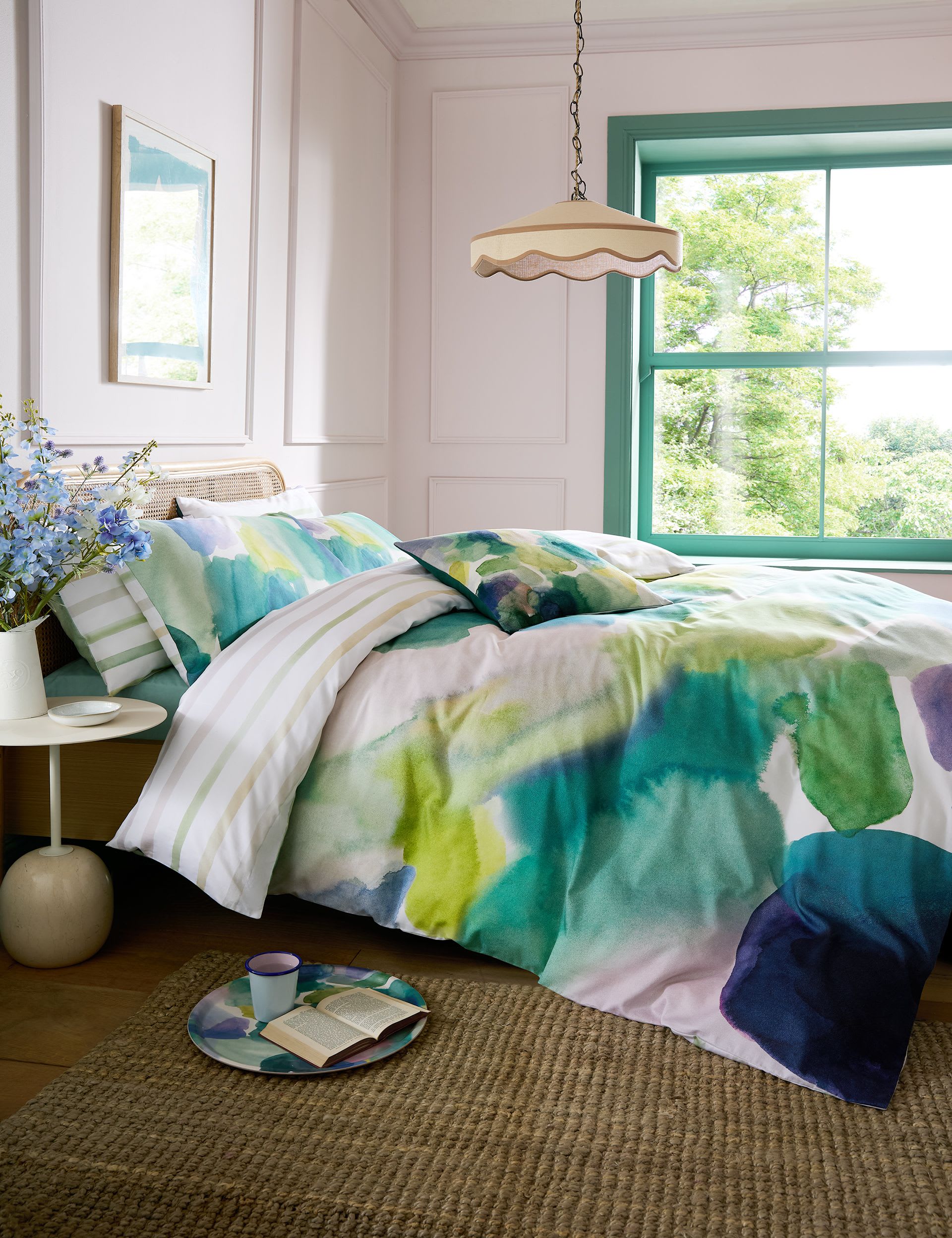 Bluebellgray Lochaber bedding set - British product