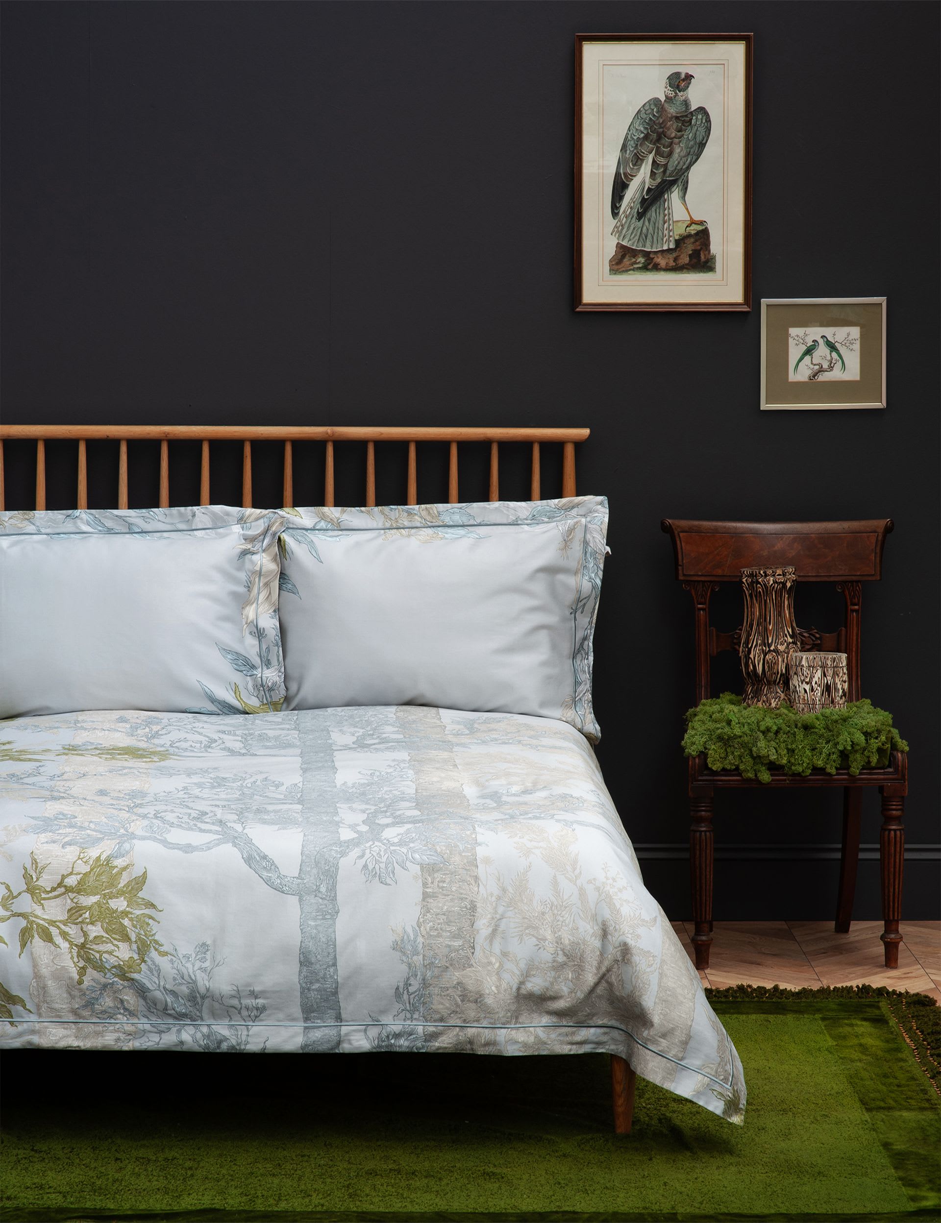 Timorous Beasties Norwegian Wood bedding set UK version