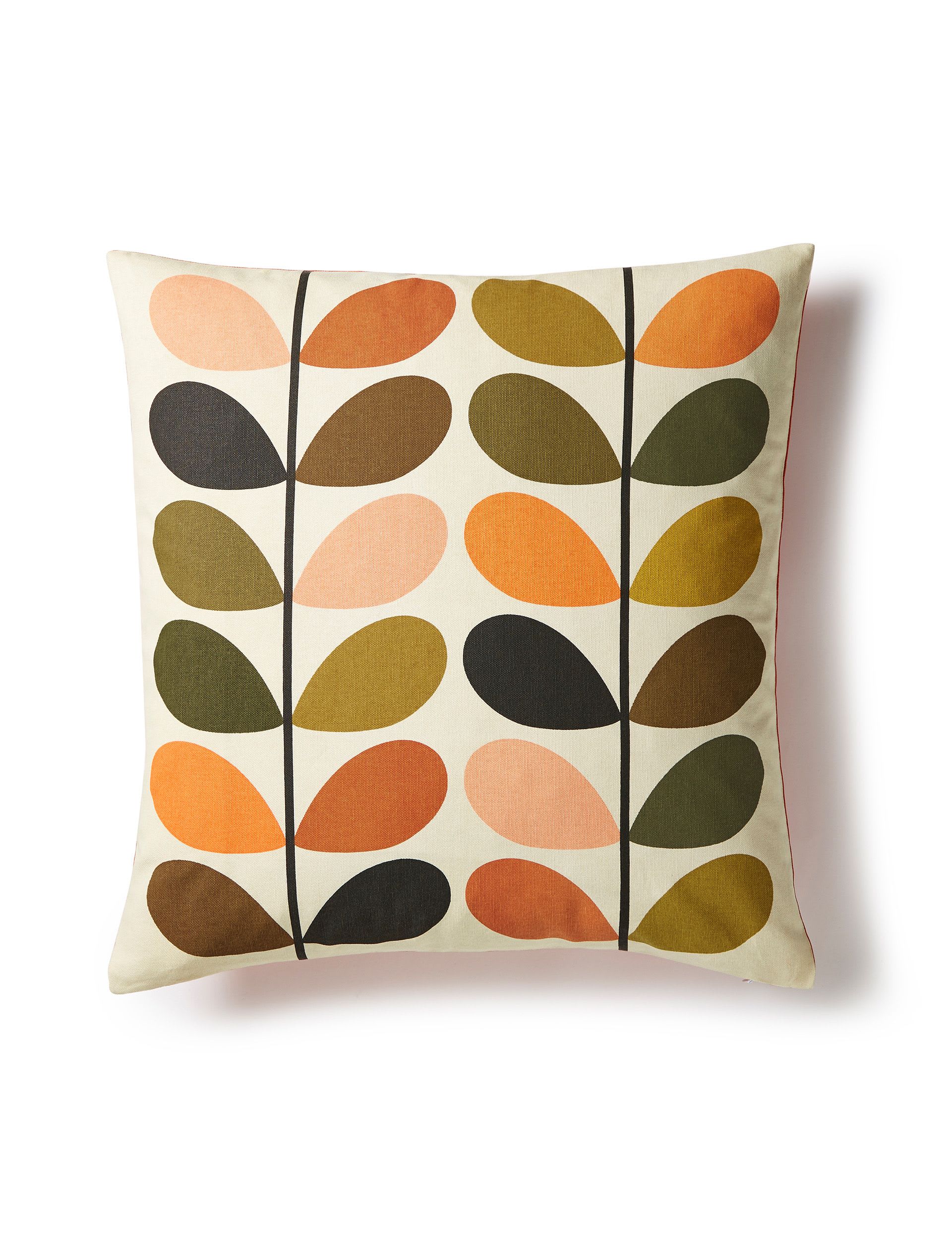 Orla Kiely multi stem cushion 50cm, imported from the UK