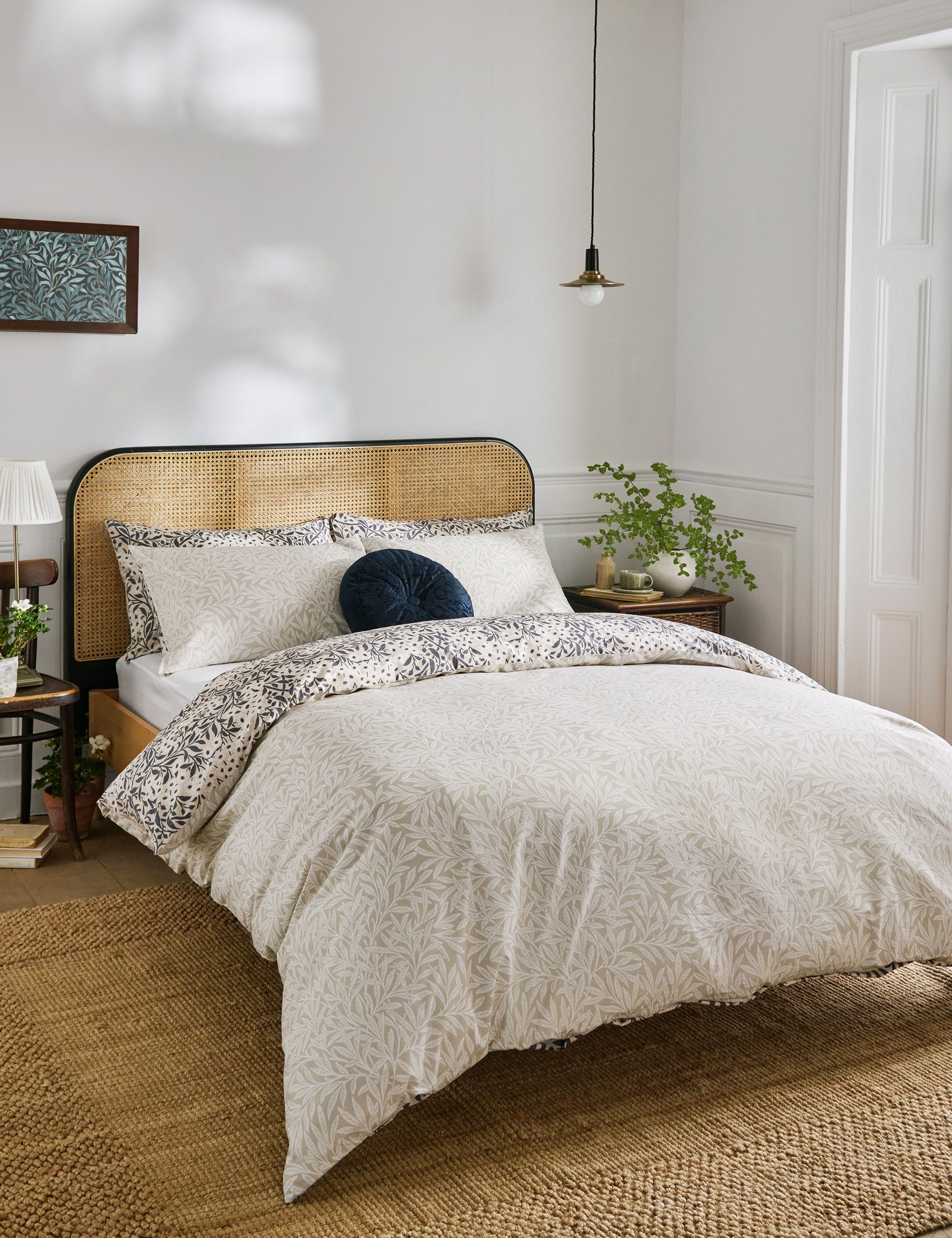 William Morris Michaelmas Daisy pillowcases set of 2 - British product