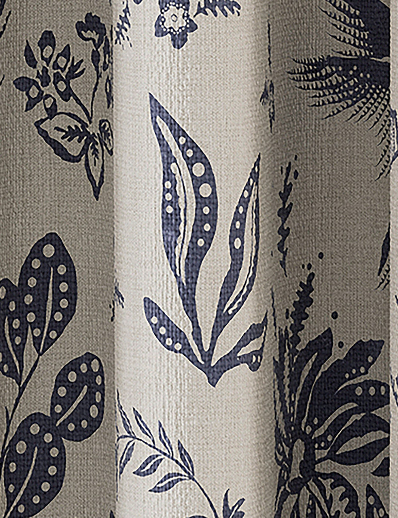 Joules Festival Pheasants Pure Cotton Eyelet Blackout Curtains