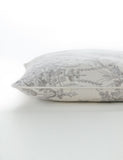 Laura Ashley Tuileries velvet piped cushion 50x50cm - British product
