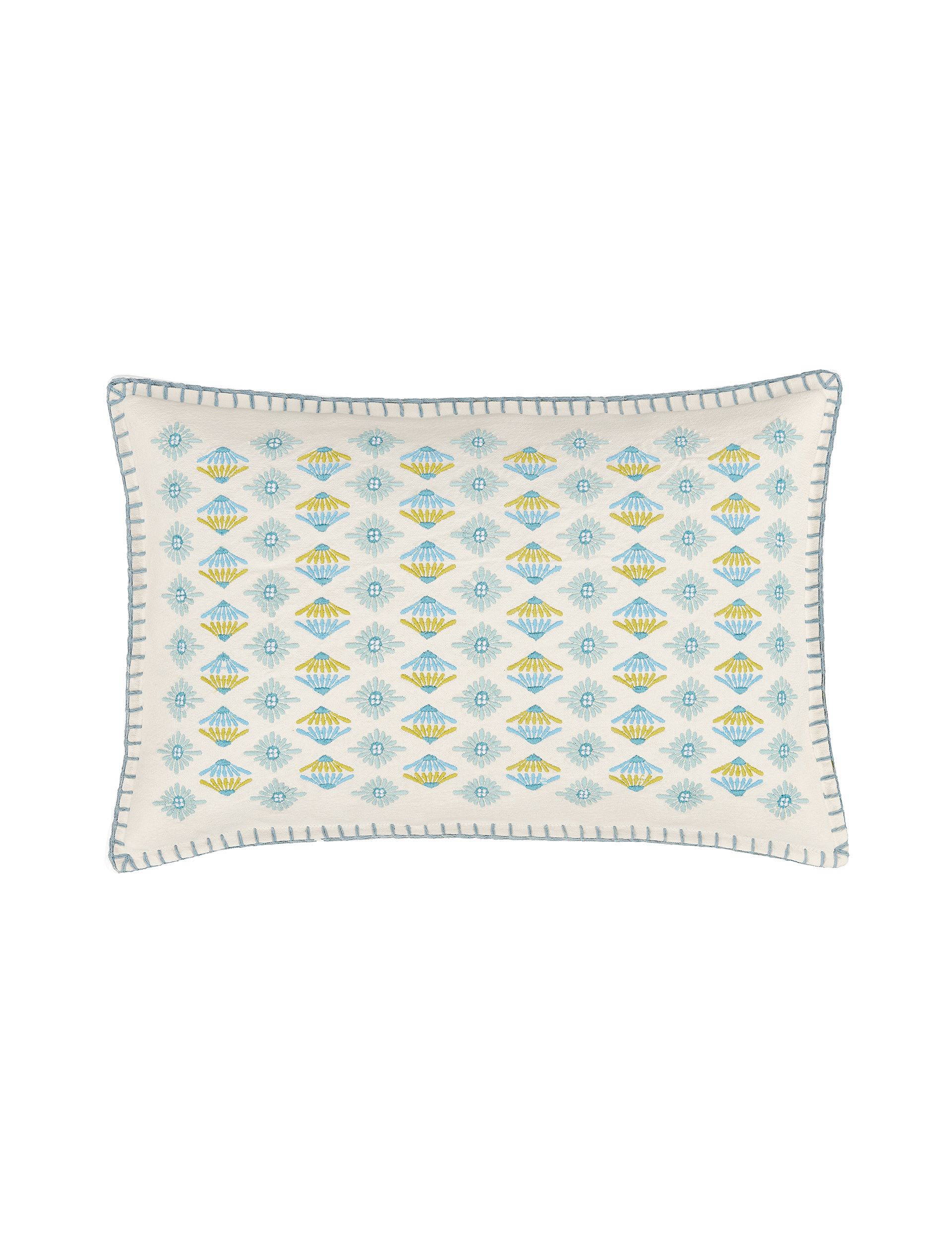 Land & Shore Orchard cushion large rectangular (British brand)