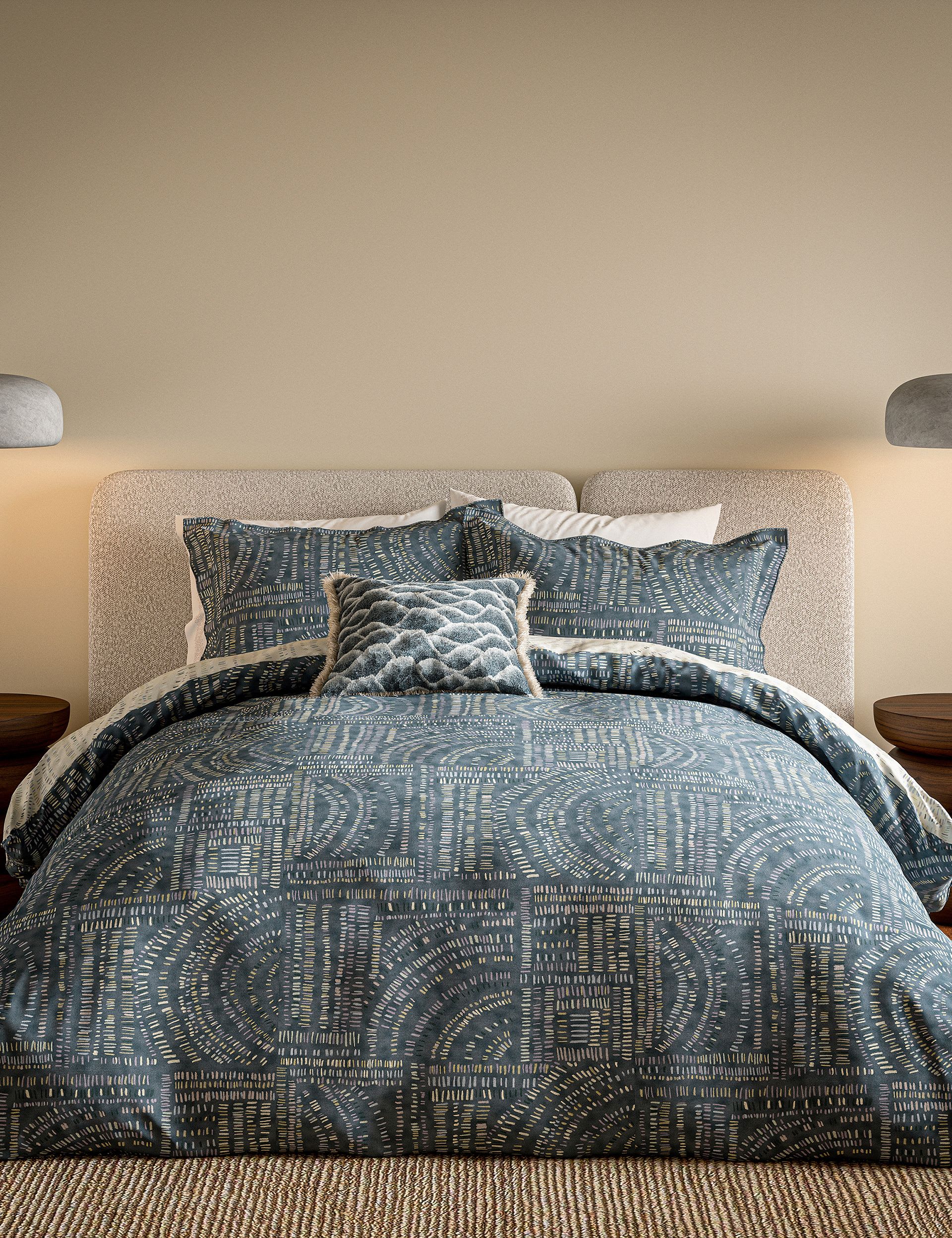 Harlequin Frescoes pure cotton bedding set (British brand)