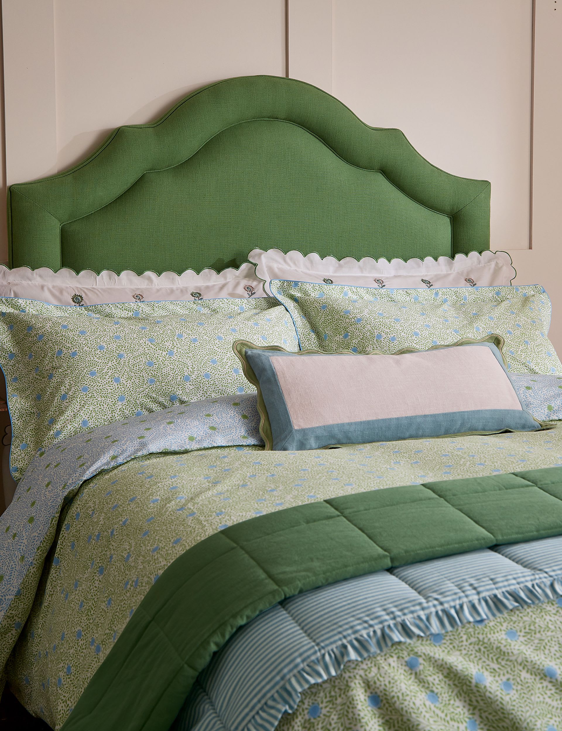 Joules large bolster cushion pure cotton, UK version