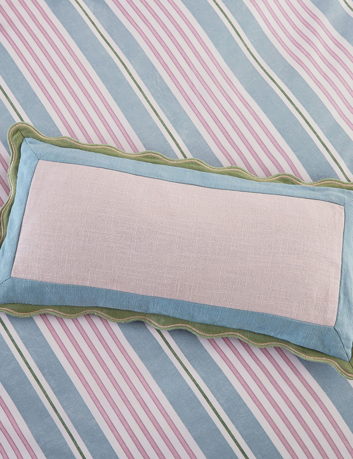Joules large bolster cushion pure cotton, UK version