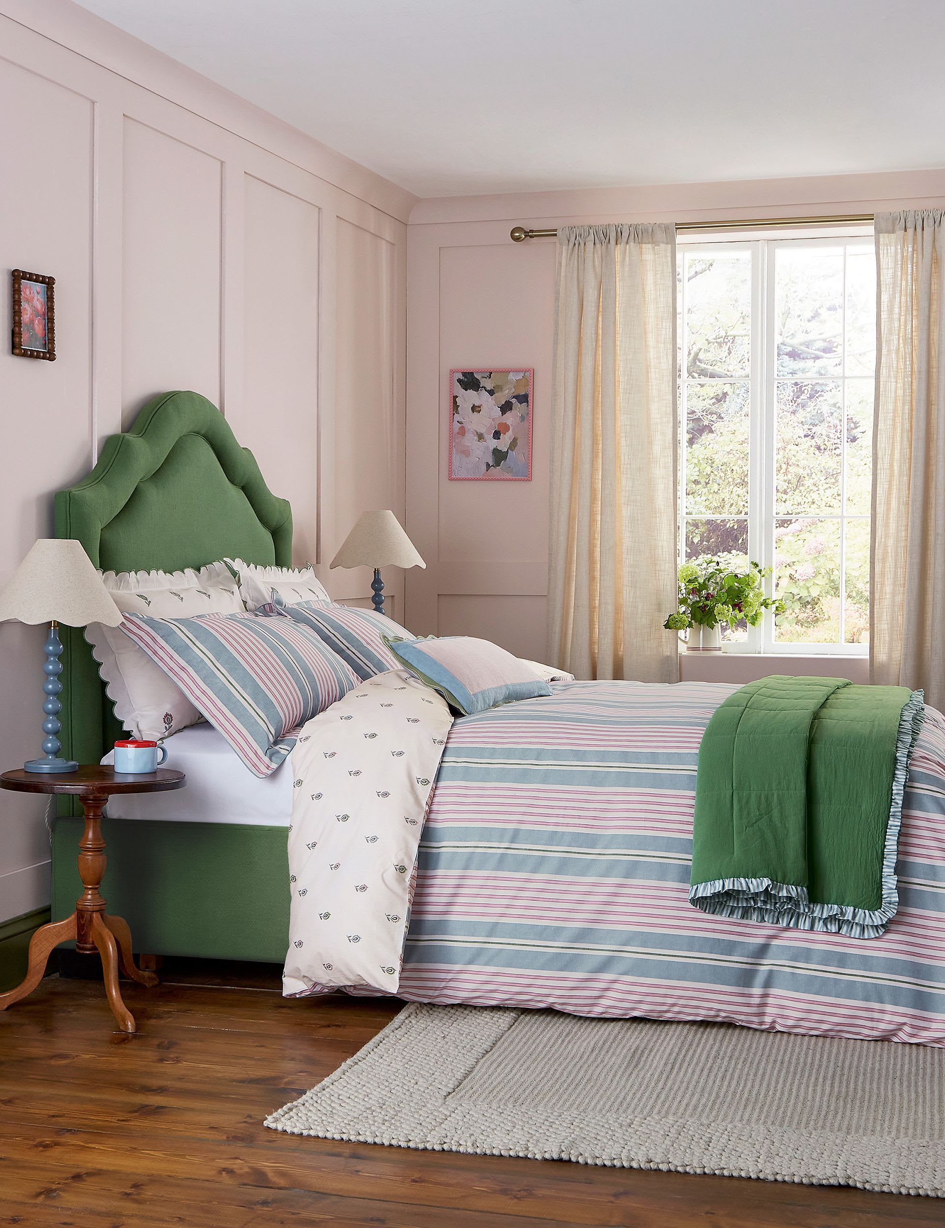 Joules pure cotton reversible bedding set - British product