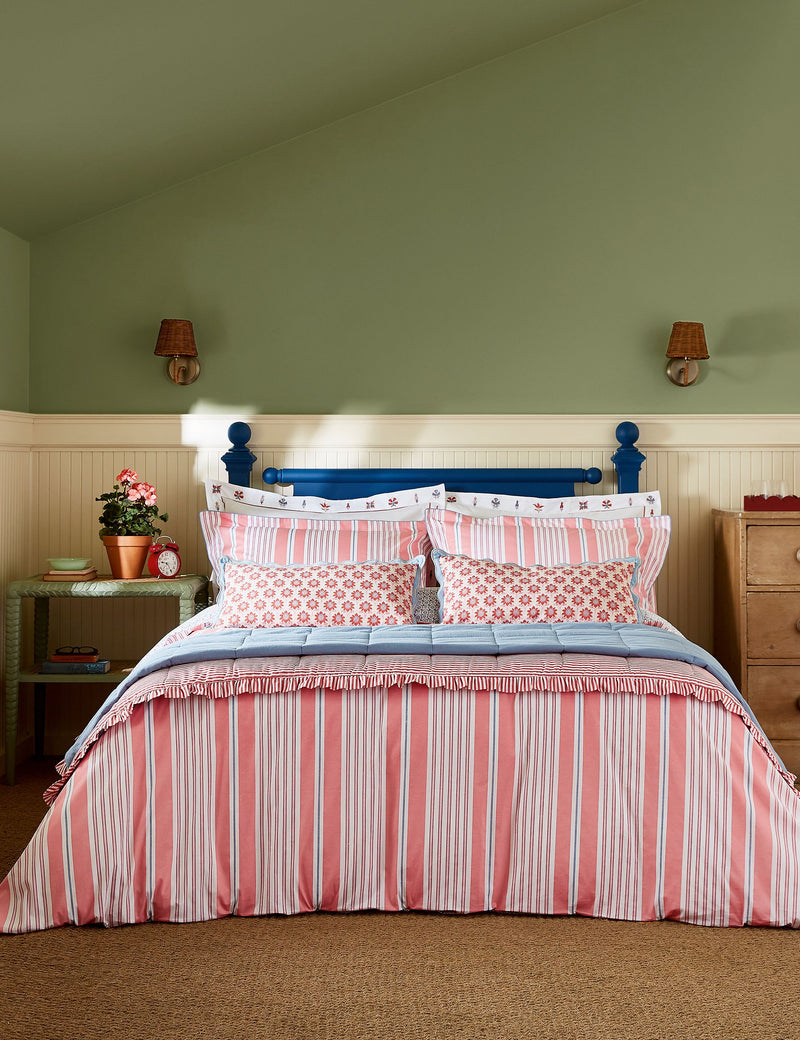 Joules pure cotton Siesta Stripe bedding set (British brand)