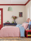 Land & Shore Quintin Stripe pillowcases 2 pack standard size (British brand)