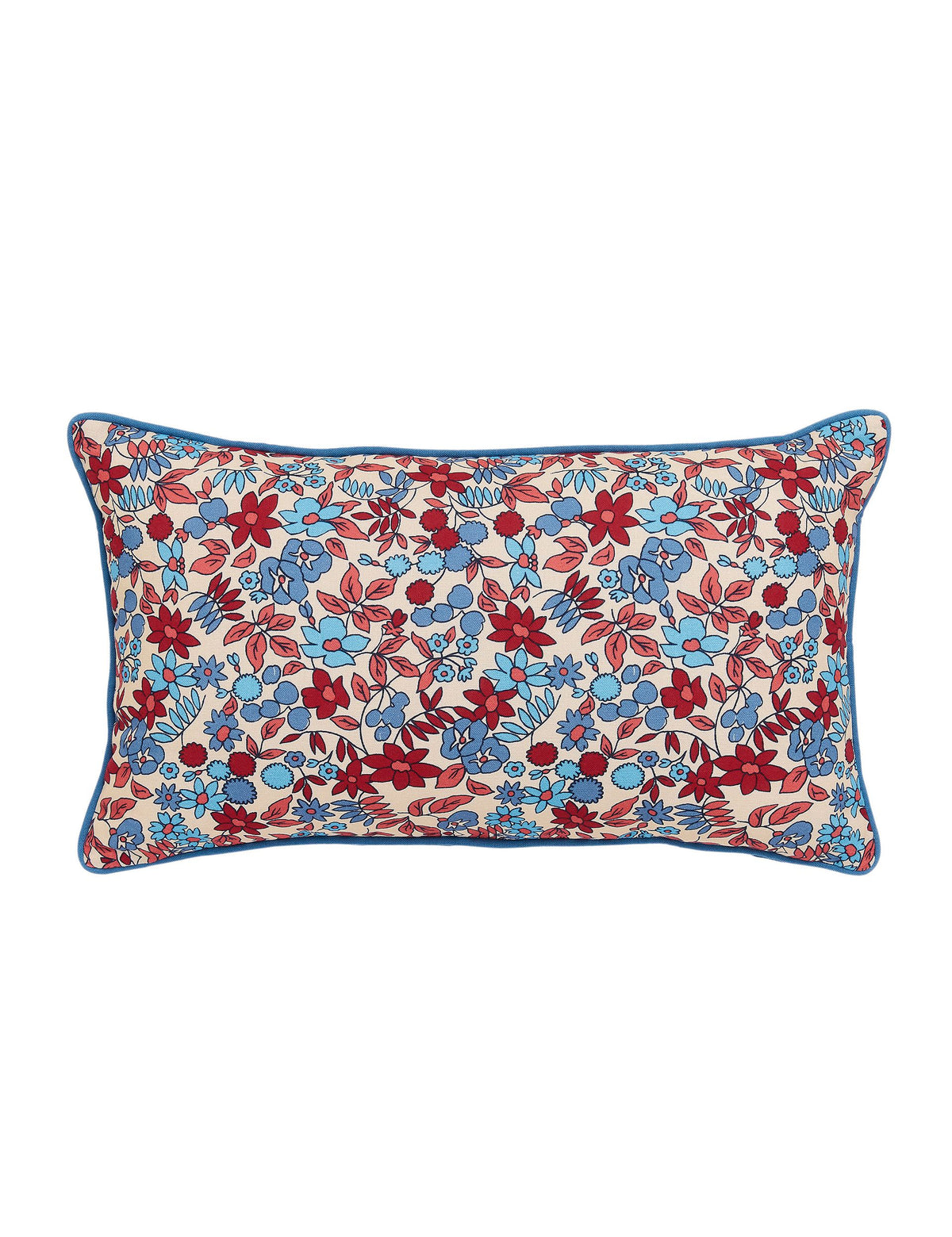 LAND & SHORE floral outdoor cushion 30x50cm, imported from the UK