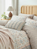 Laura Ashley Semington cushion floral striped 30x50 cm, UK version