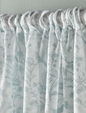 Laura Ashley Shepherds Purse sheer voile curtains (British brand)