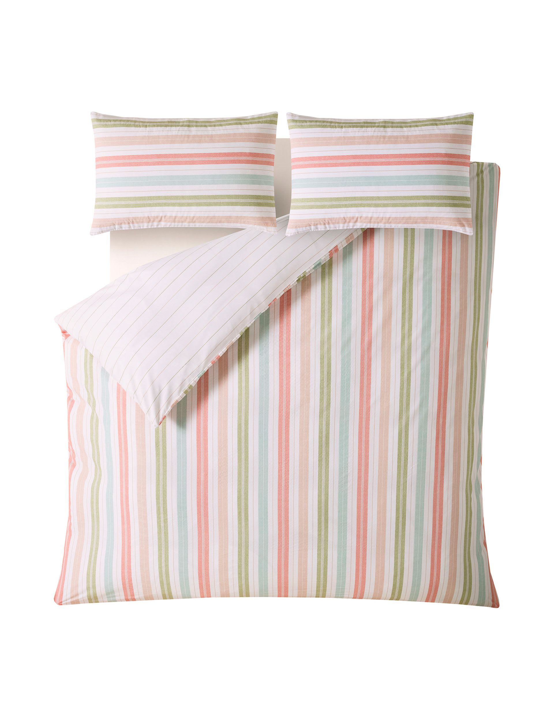 Laura Ashley Sophie Striped Bedding Set in pure cotton, UK version