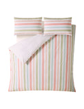 Laura Ashley Sophie Striped Bedding Set in pure cotton, UK version