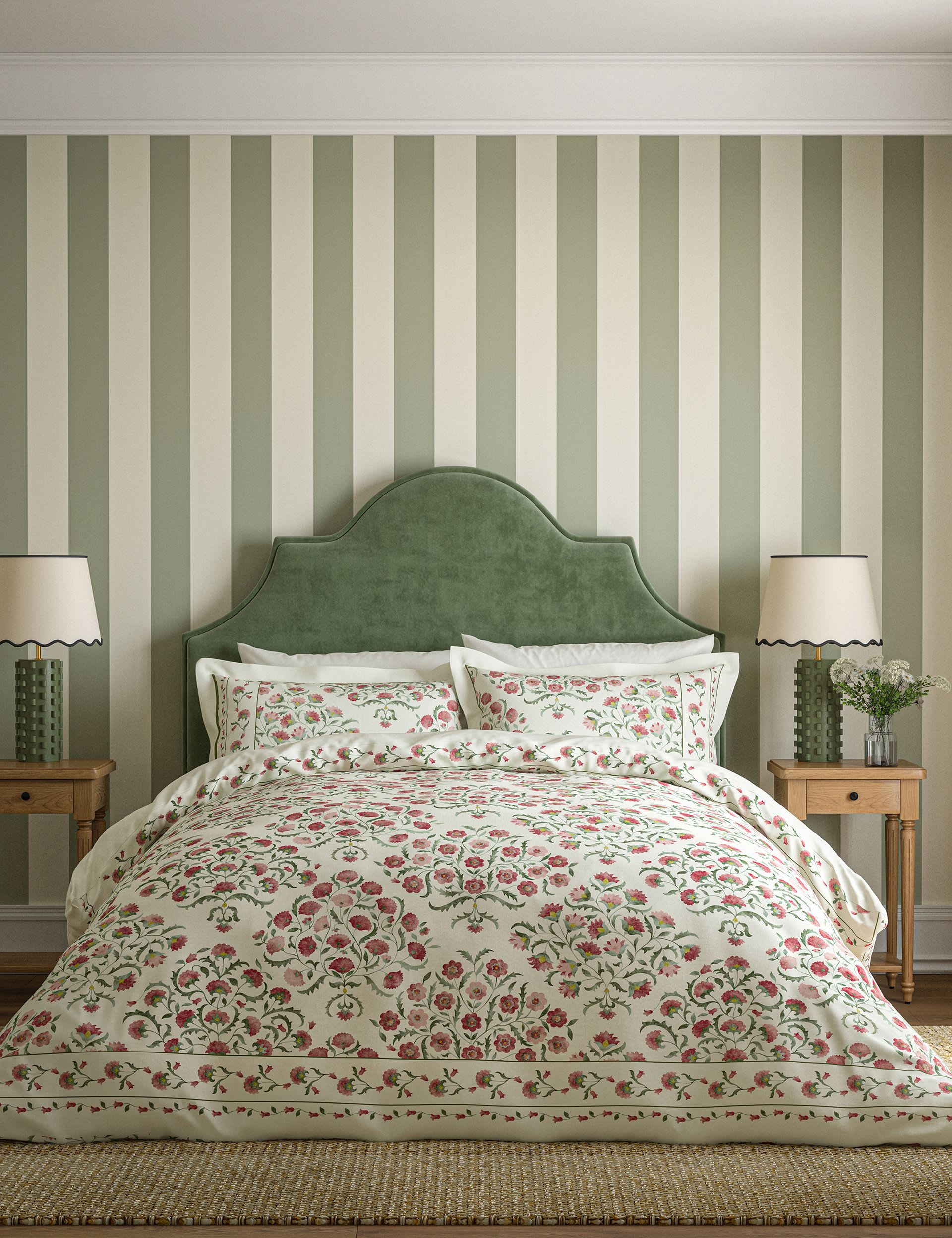 Sanderson pure cotton Ottoman bedding set, UK version