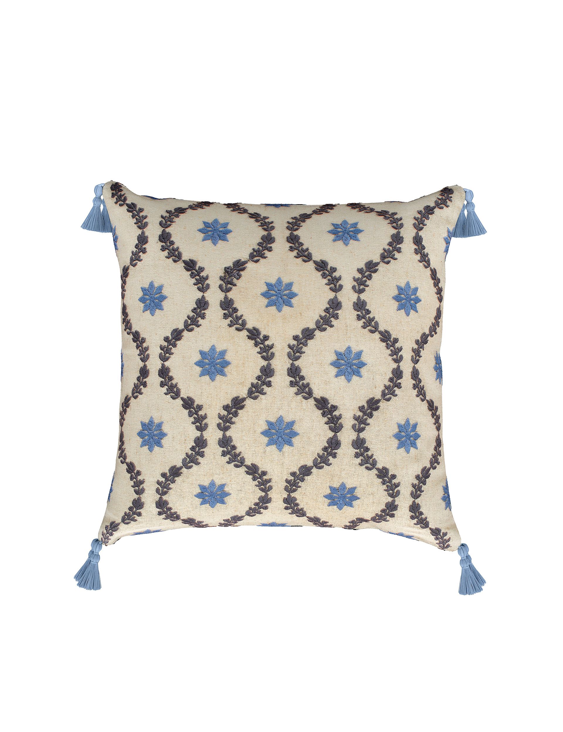 V&A Onslow Trellis scatter cushion 45cm (British brand)