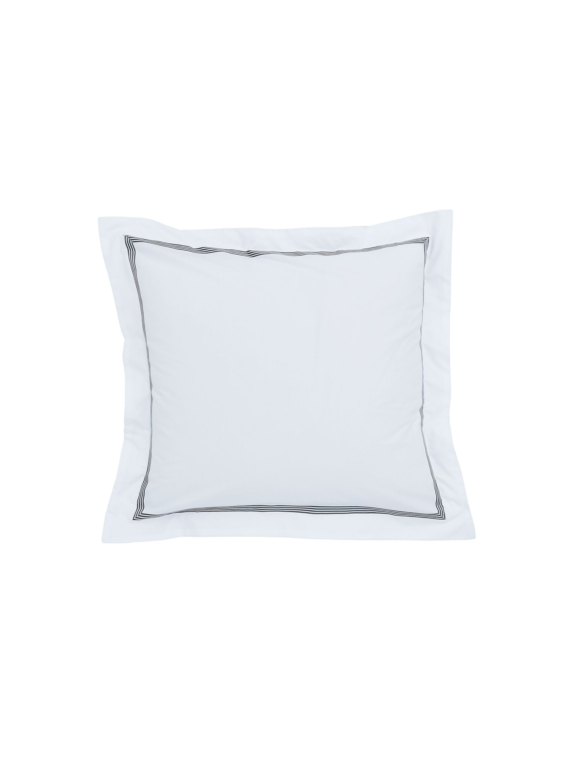 Bedeck of Belfast pure cotton square pillowcases 2 pack, imported from the UK