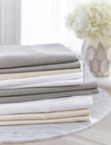 Bedeck of Belfast 1000 thread count square pillowcase, imported from the UK