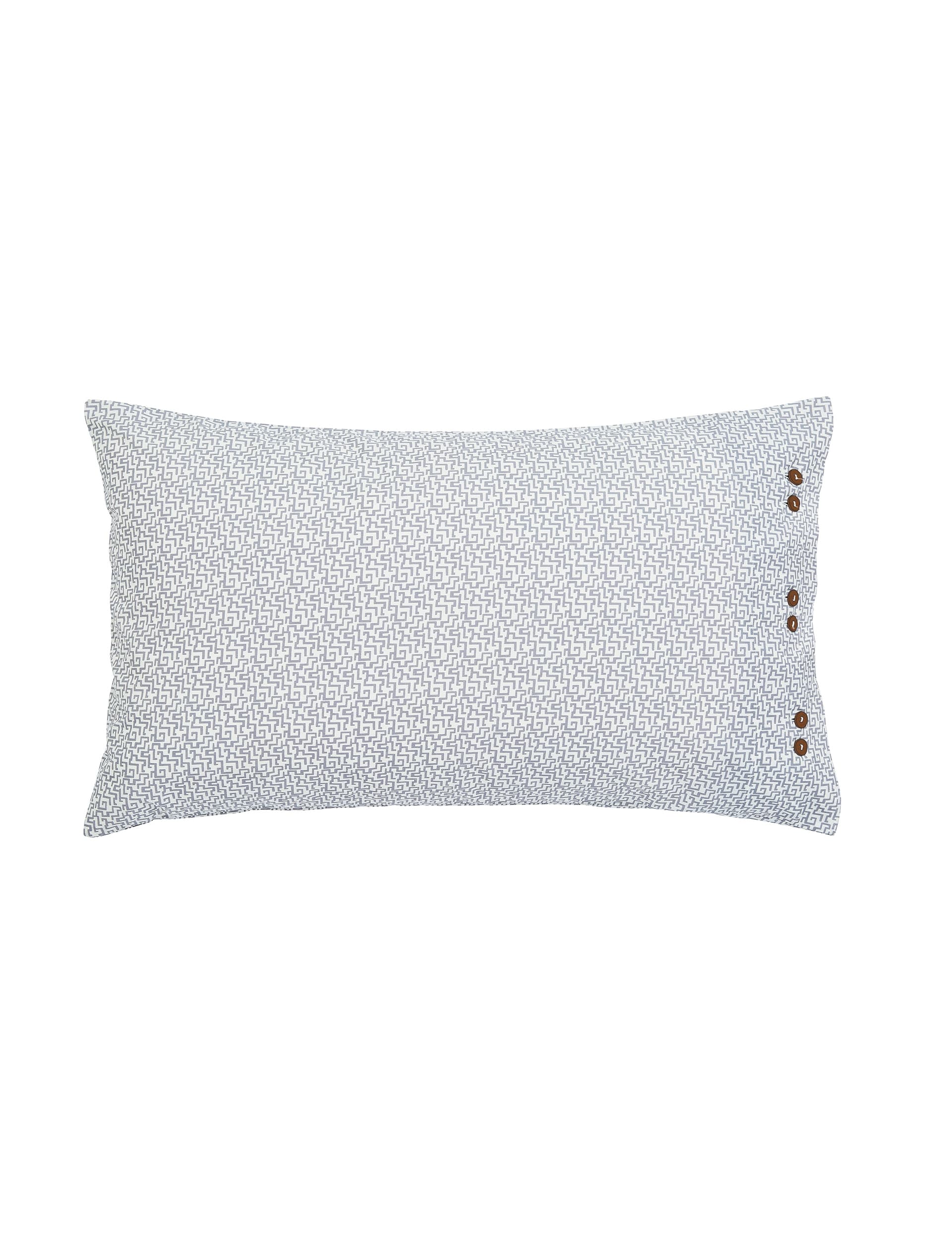 Bedeck of Belfast geometric pillowcases 2 pack (British brand)