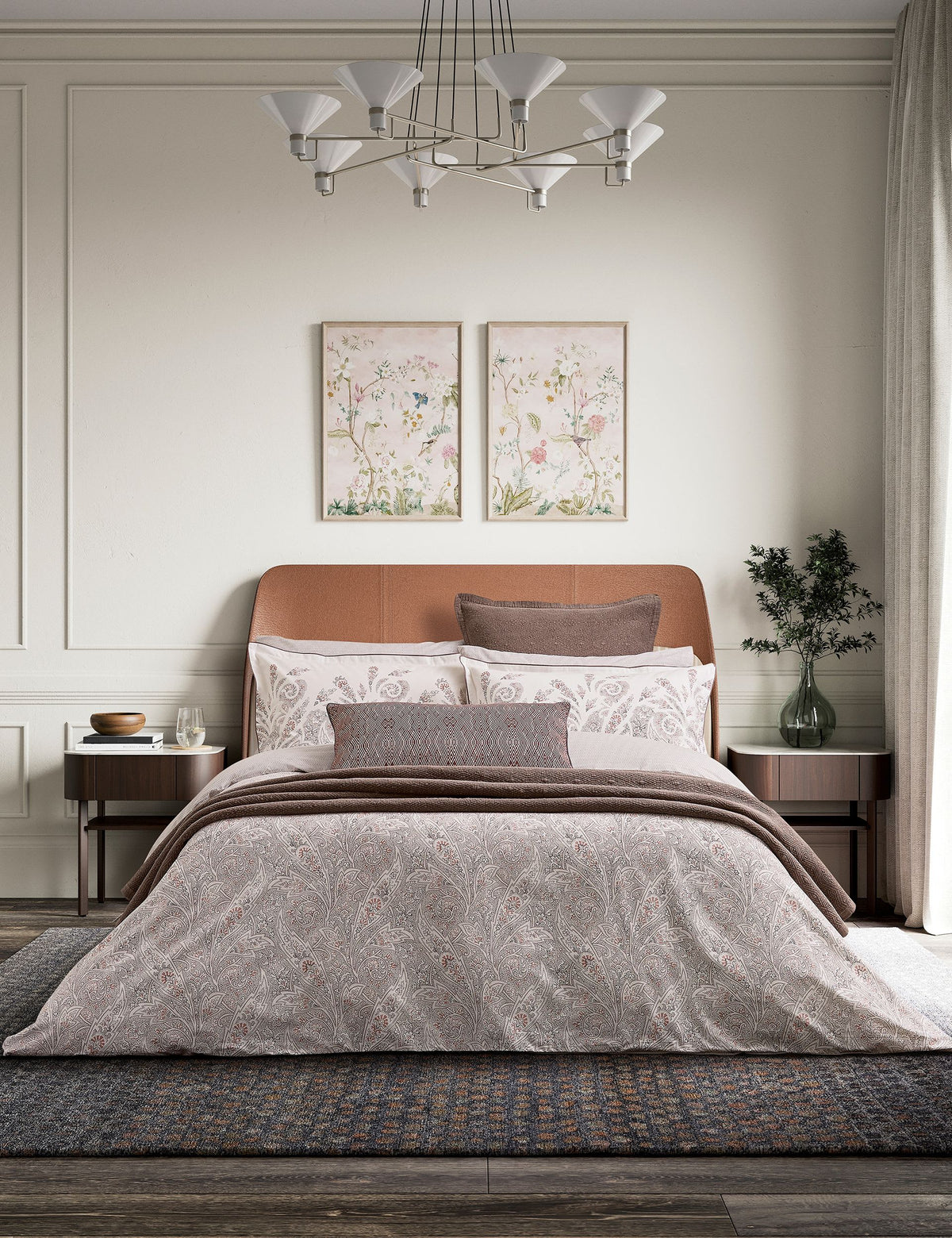 Bedeck of Belfast Umma pure cotton pillowcases 2 pack - British product