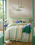 Bluebellgray Sunday Stripe bedding set, imported from the UK