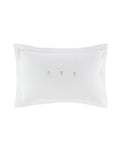 Sophie Allport embroidered sunflower Oxford pillowcases - British product