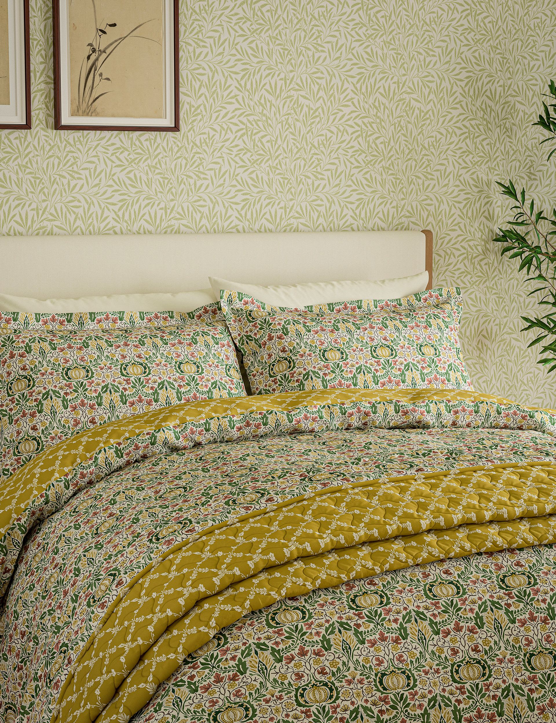 Morris & Co Pure Cotton Little Chintz Bedding Set