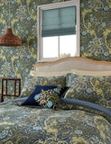 Morris & Co pure cotton bedding set seaweed design (British brand)