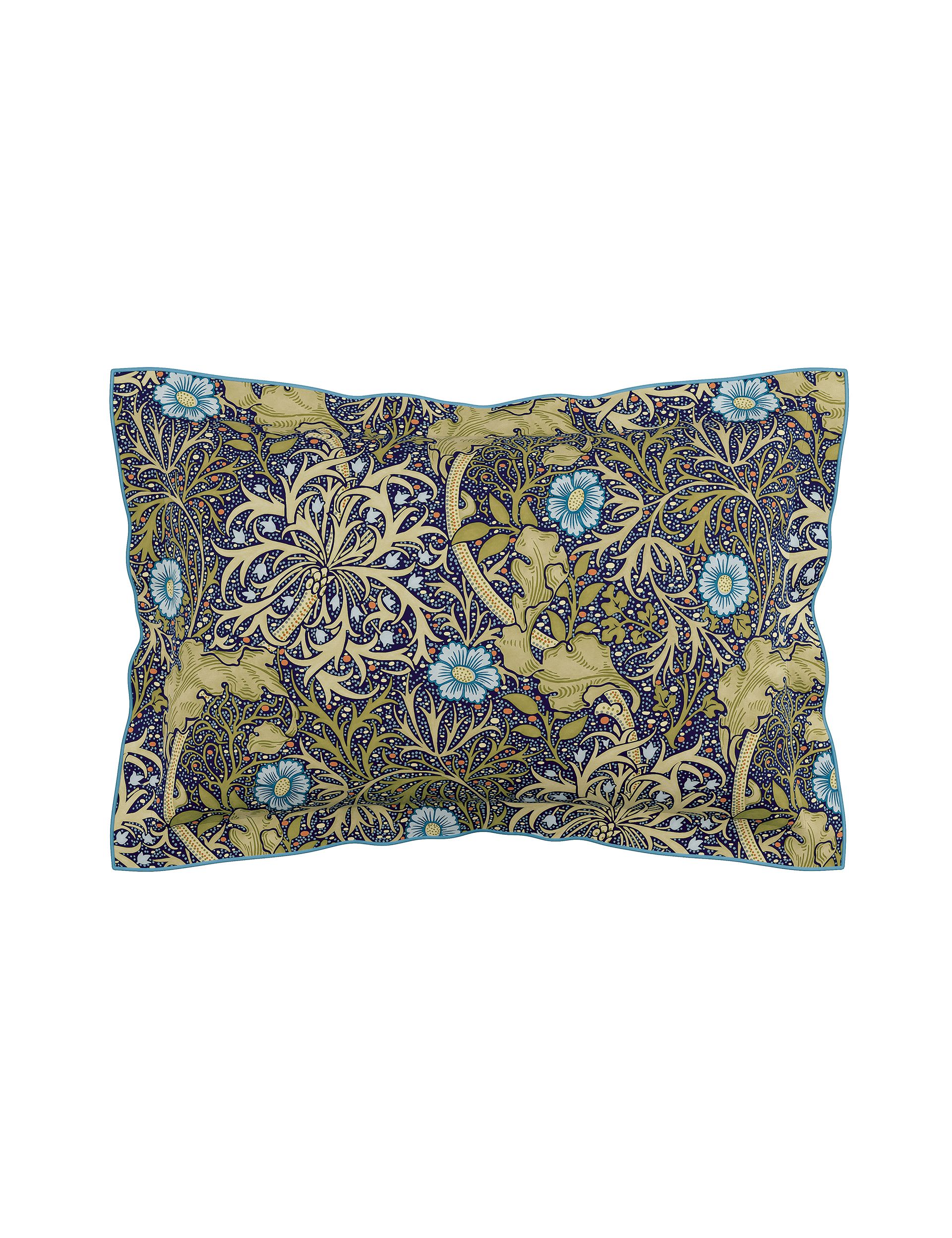 Morris & Co pure cotton bedding set seaweed design (British brand)