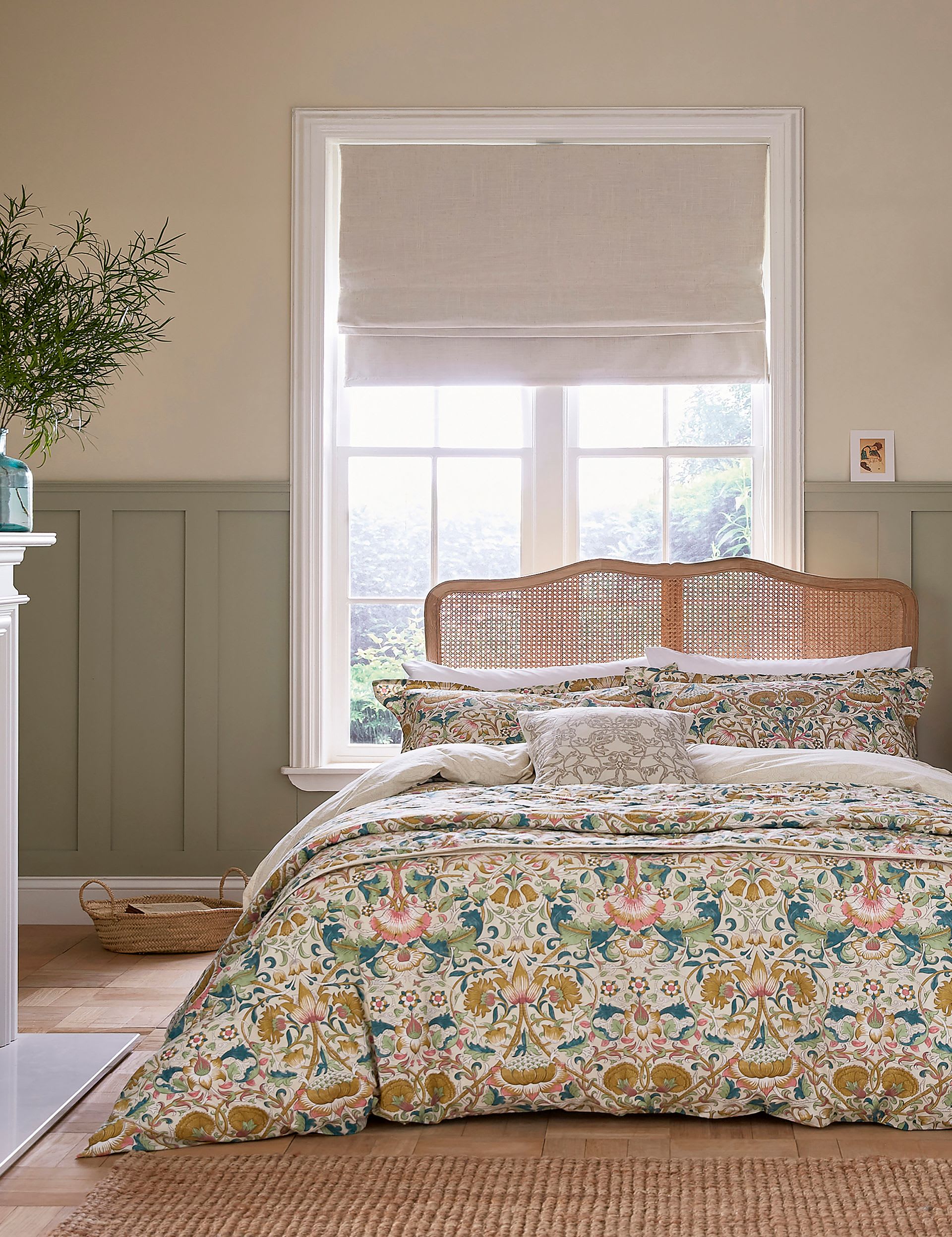 Morris & Co pure cotton Lodden bedding set (British brand)