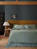 Piglet in Bed gingham linen duvet cover (British brand)