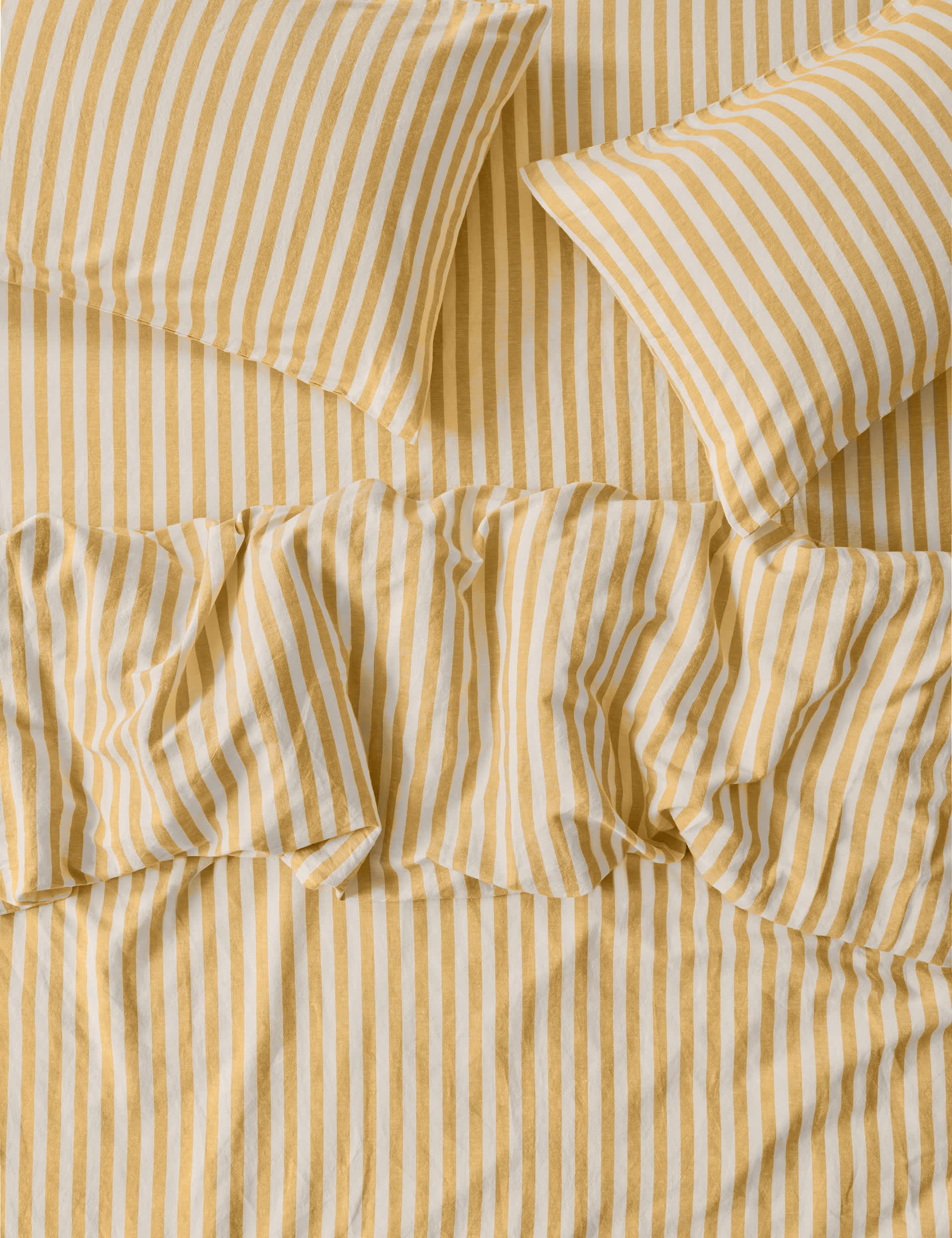 Piglet in Bed Linen Rich Pembroke Stripe Duvet Cover