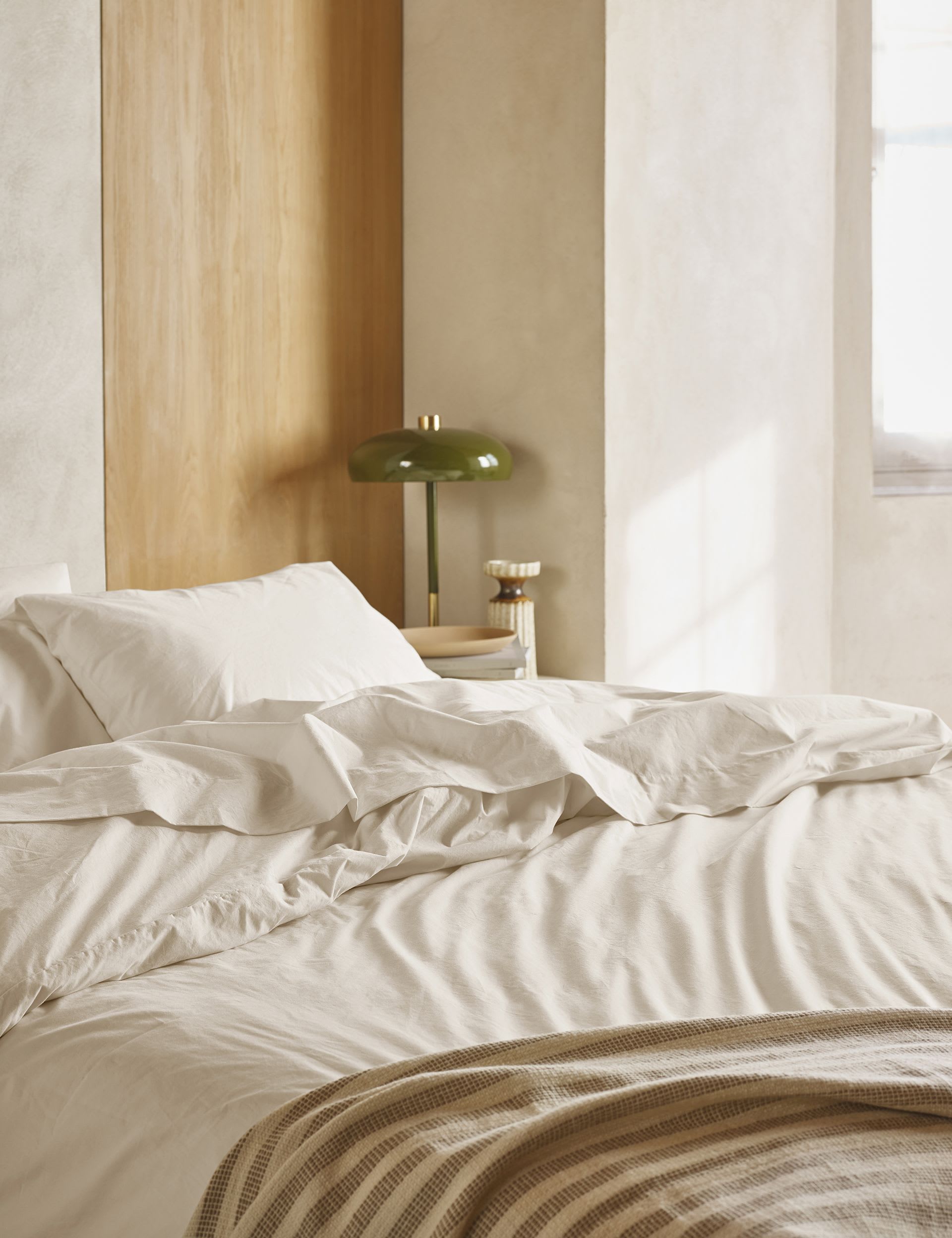 Piglet In Bed Washed Cotton Percale Duvet Cover