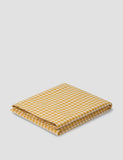 Piglet In Bed gingham linen blend flat sheet, UK version