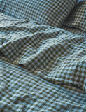 Piglet In Bed Linen Rich Gingham Flat Sheet