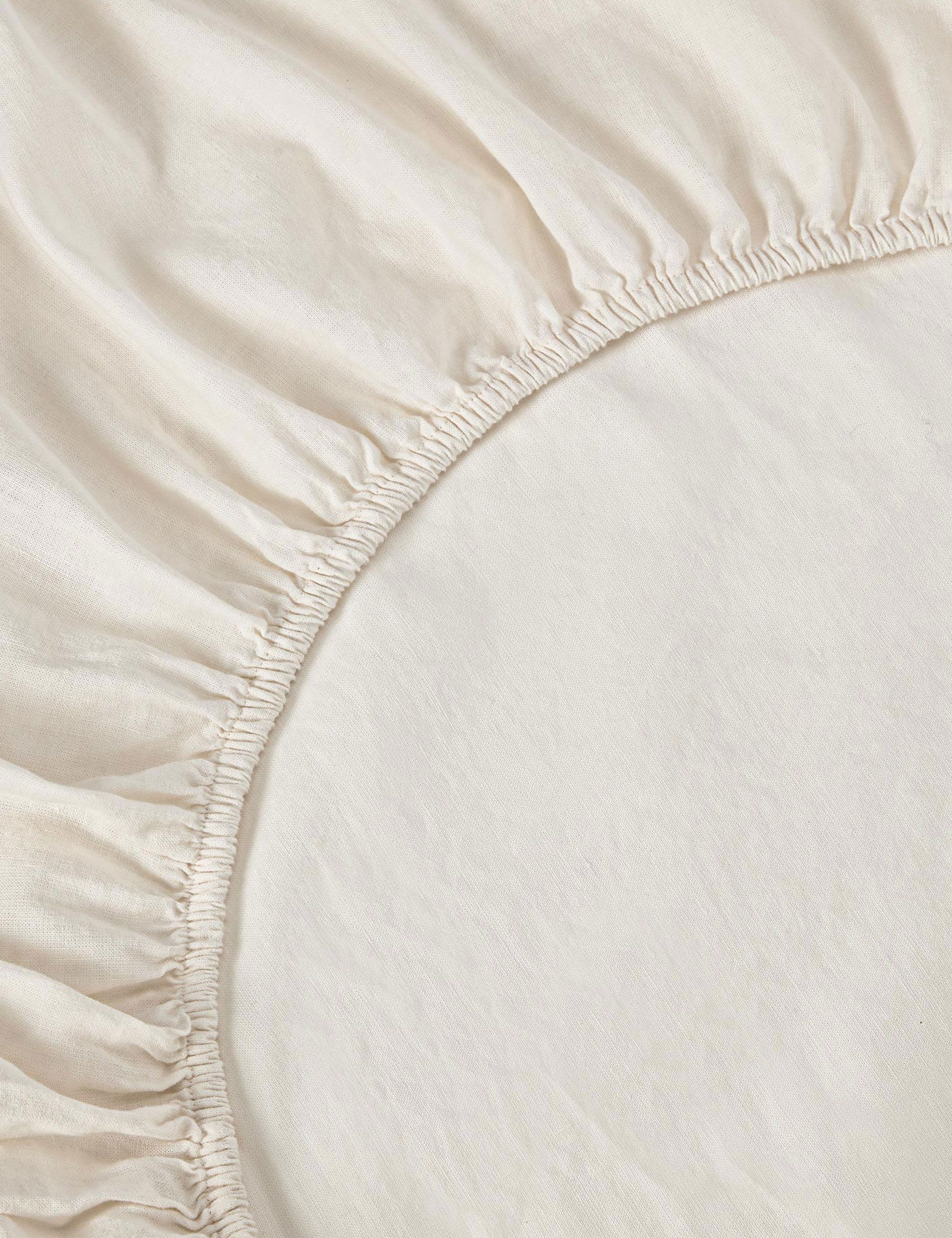 Piglet in Bed pure linen fitted sheet, imported from the UK