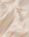 Piglet In Bed Pure Cotton Striped Flat Sheet