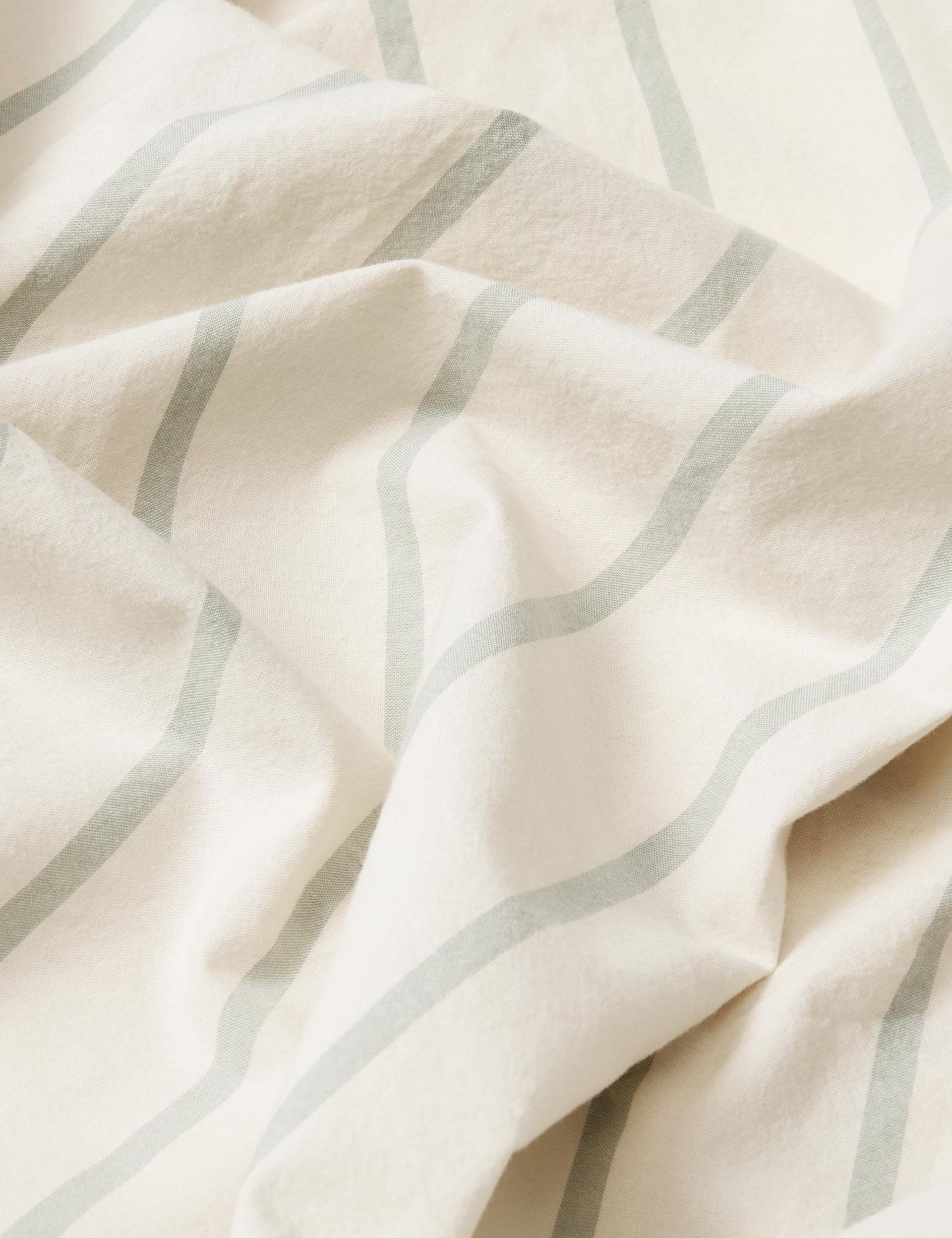 Piglet in Bed striped flat sheet (British brand)