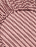 Piglet In Bed Linen Rich Pembroke Stripe Fitted Sheet