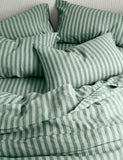 Piglet In Bed Linen Rich Pembroke Stripe Fitted Sheet