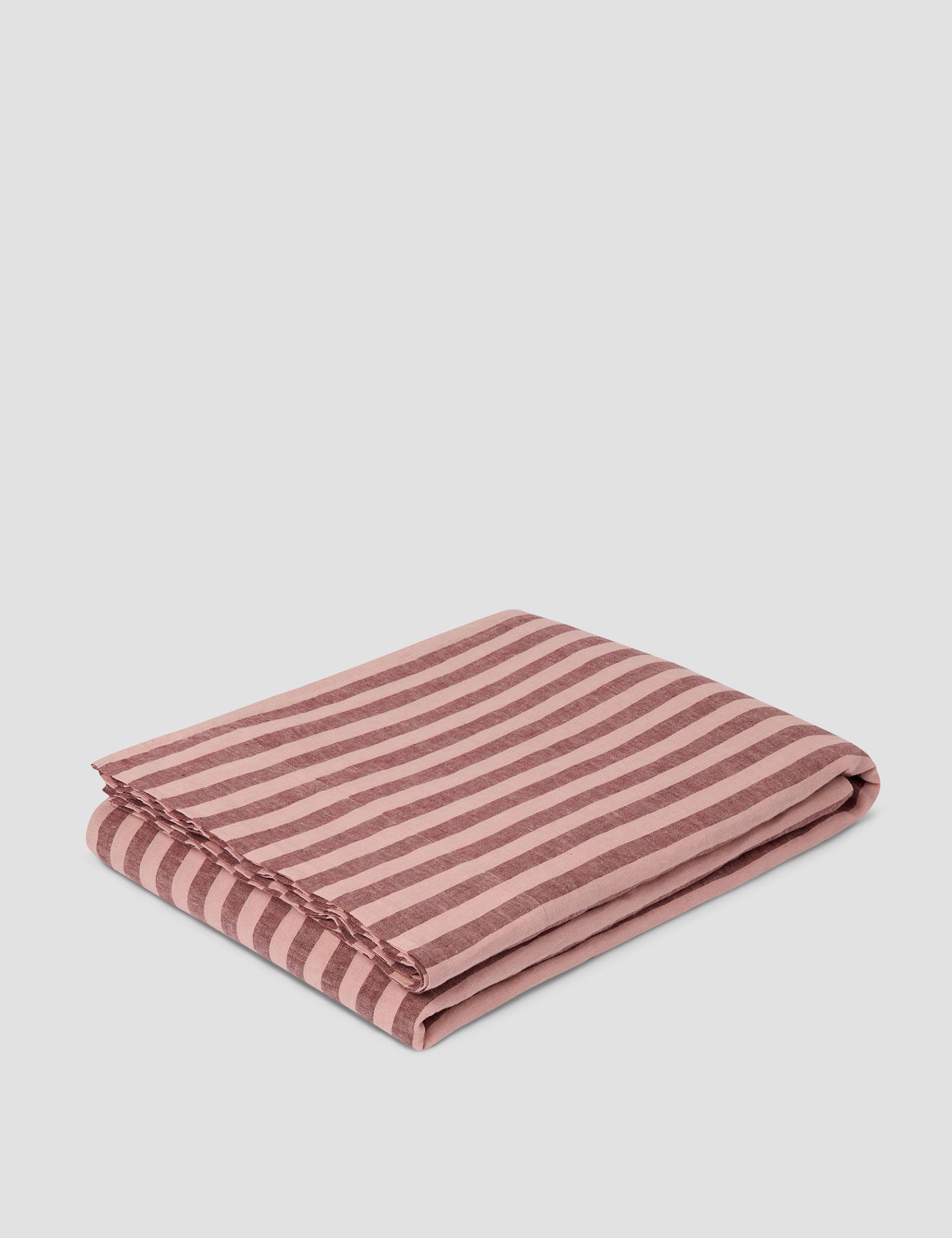 Piglet In Bed Linen Rich Striped Flat Sheet