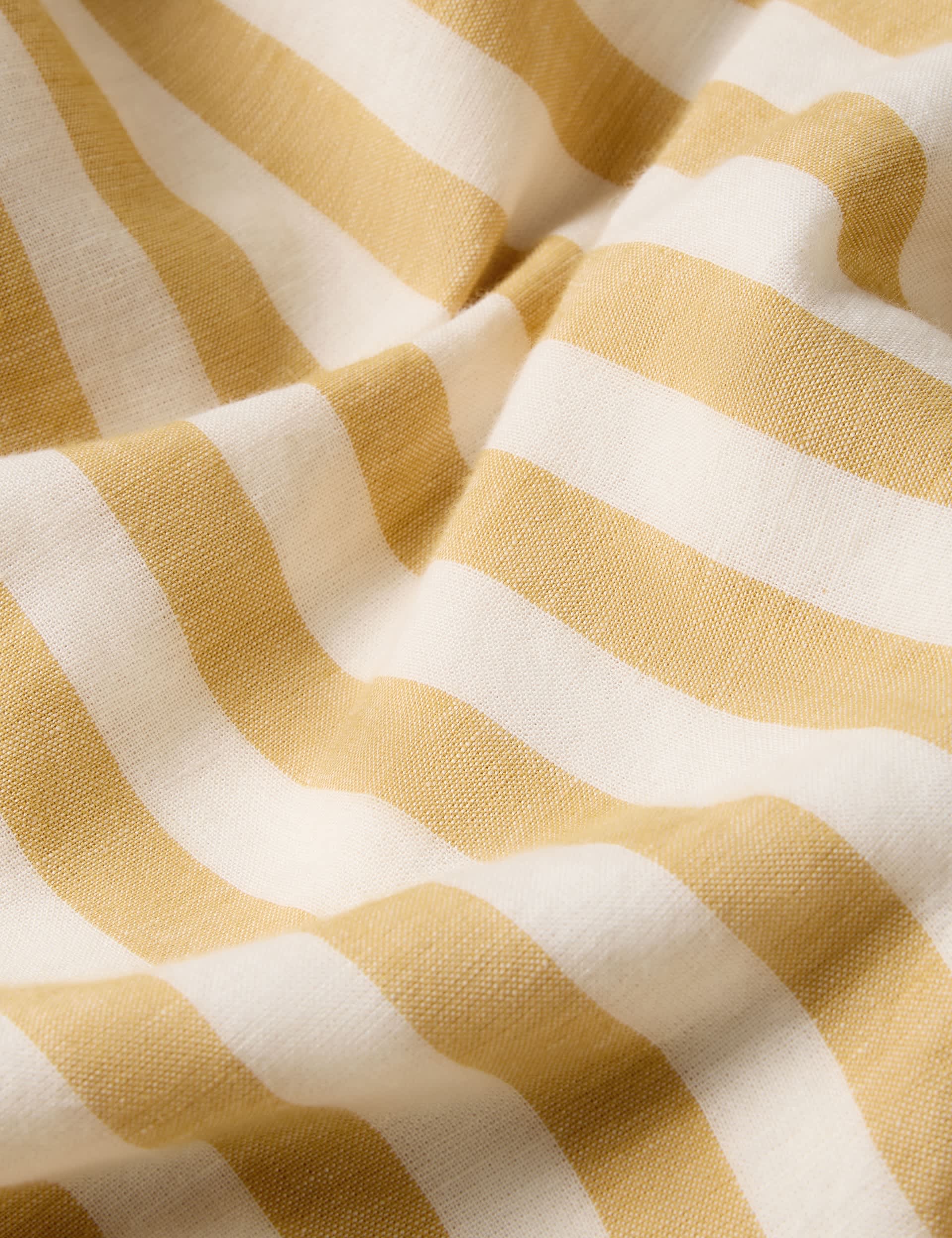 Piglet In Bed Linen Rich Striped Flat Sheet