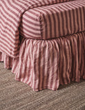Piglet In Bed striped valance sheet, UK version
