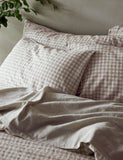 Piglet in Bed linen gingham pillowcases 2 pack (British brand)