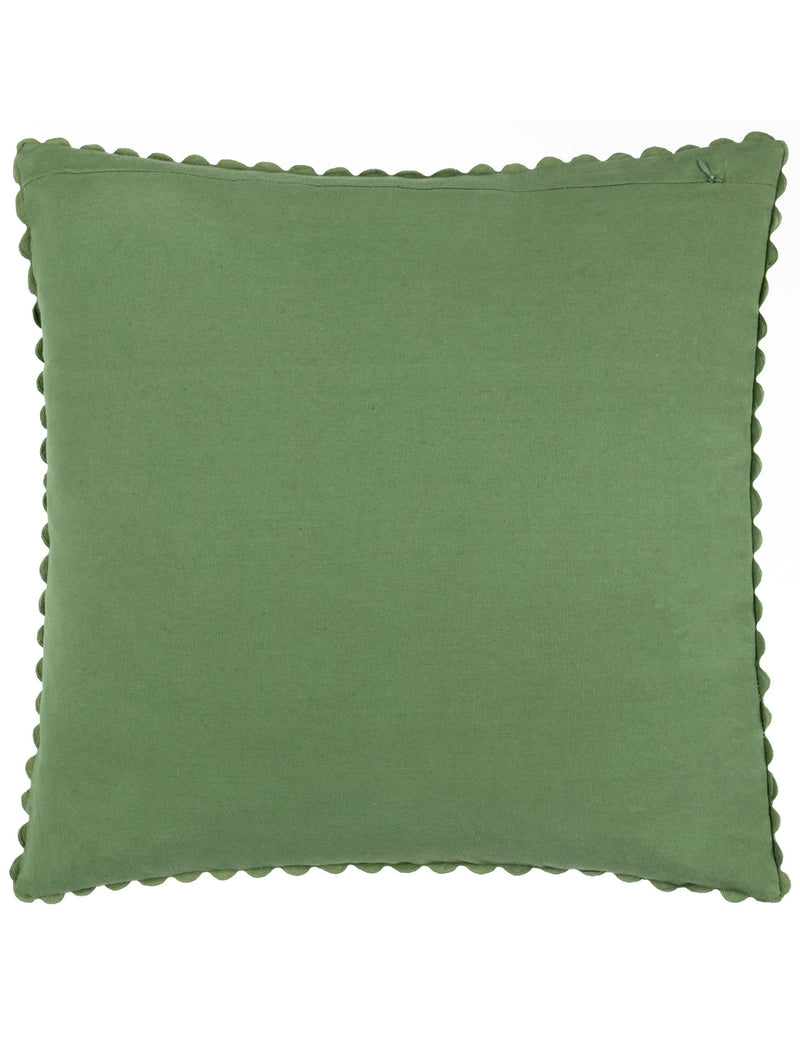 Sanderson Pure Cotton Robins Wood Leaf Printed Scatter Cushion 50cm x 50cm