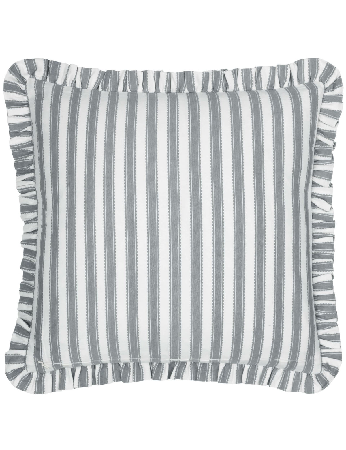 Sanderson Pure Cotton Sessile Leaf Ruffle Cushion 50x50cm