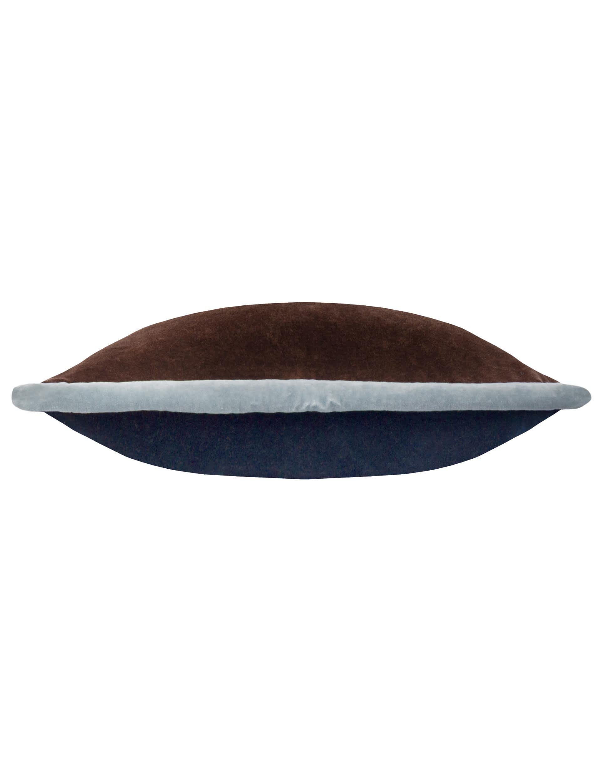 MADE Velvet Huxley cushion 30x50cm, imported from the UK