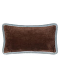 MADE Velvet Huxley cushion 30x50cm, imported from the UK