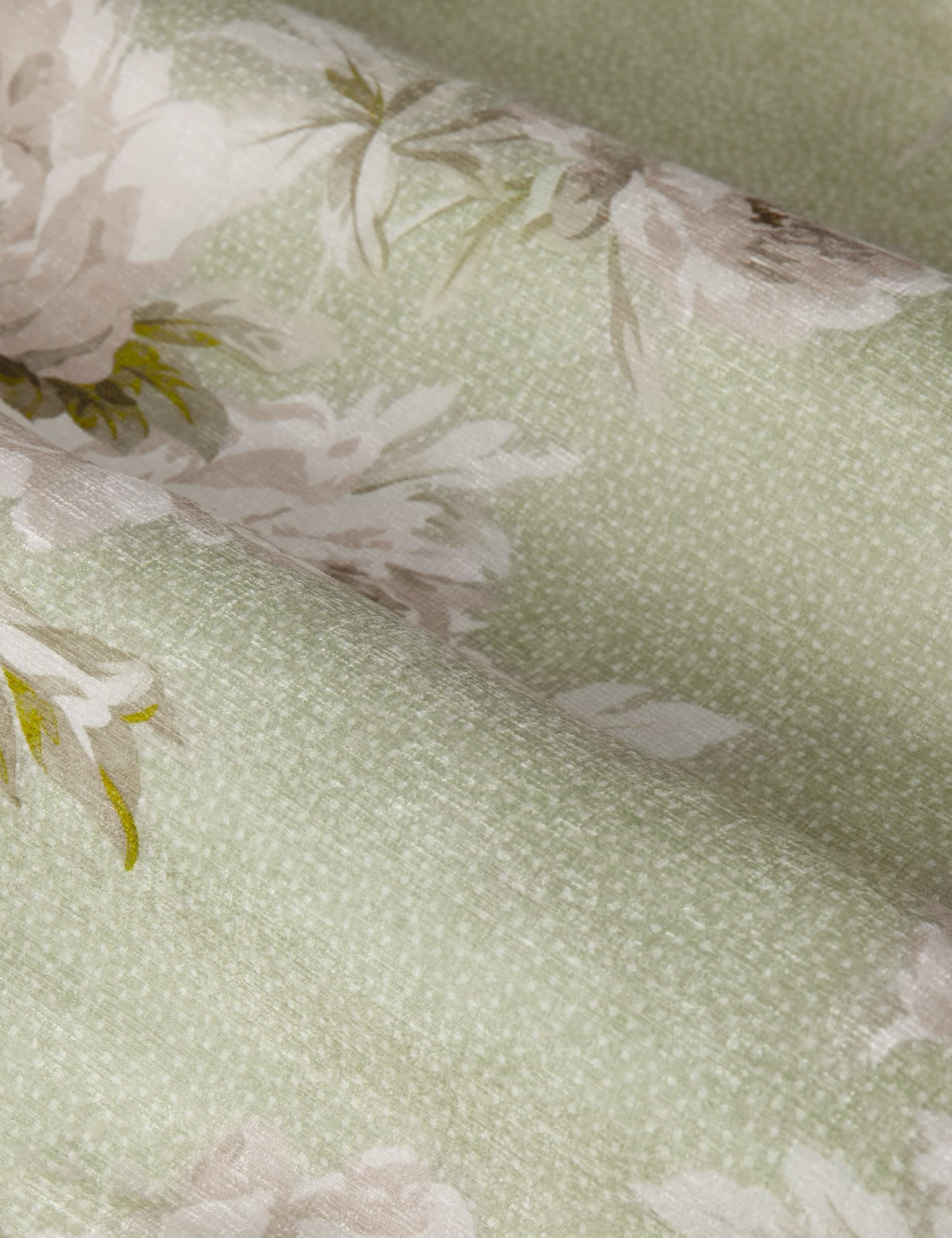 Sanderson Adele Chenille Pencil Pleat Curtains