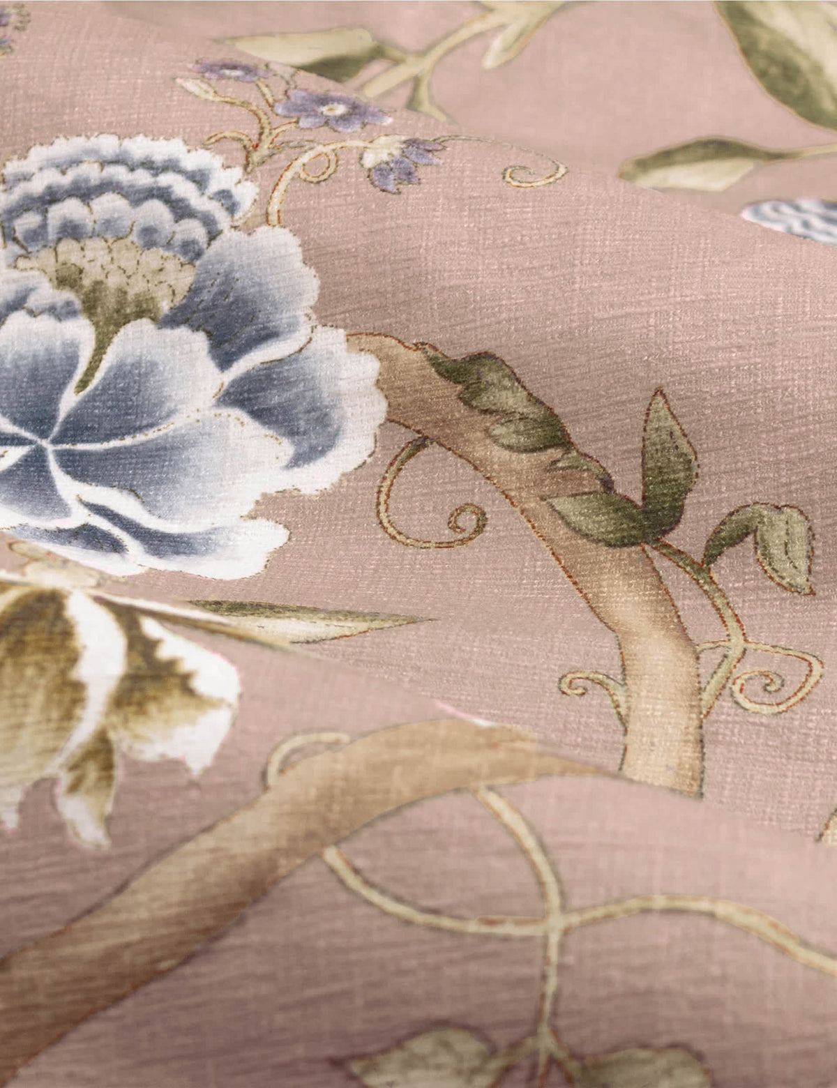 Sanderson Porcelain Garden Chenille Curtains